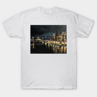 The Seine at night T-Shirt